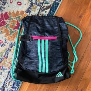 Adidas cinch sack backpack like new #p4